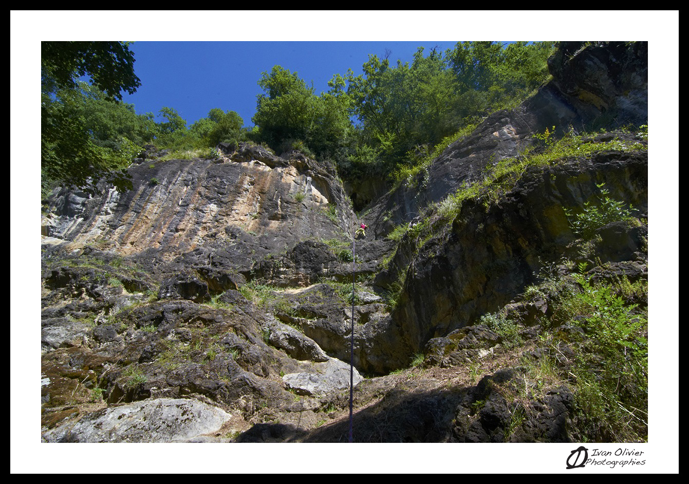 France - Falaise Bonrepaux 5c (2016) Ivan Olivier Photographie©