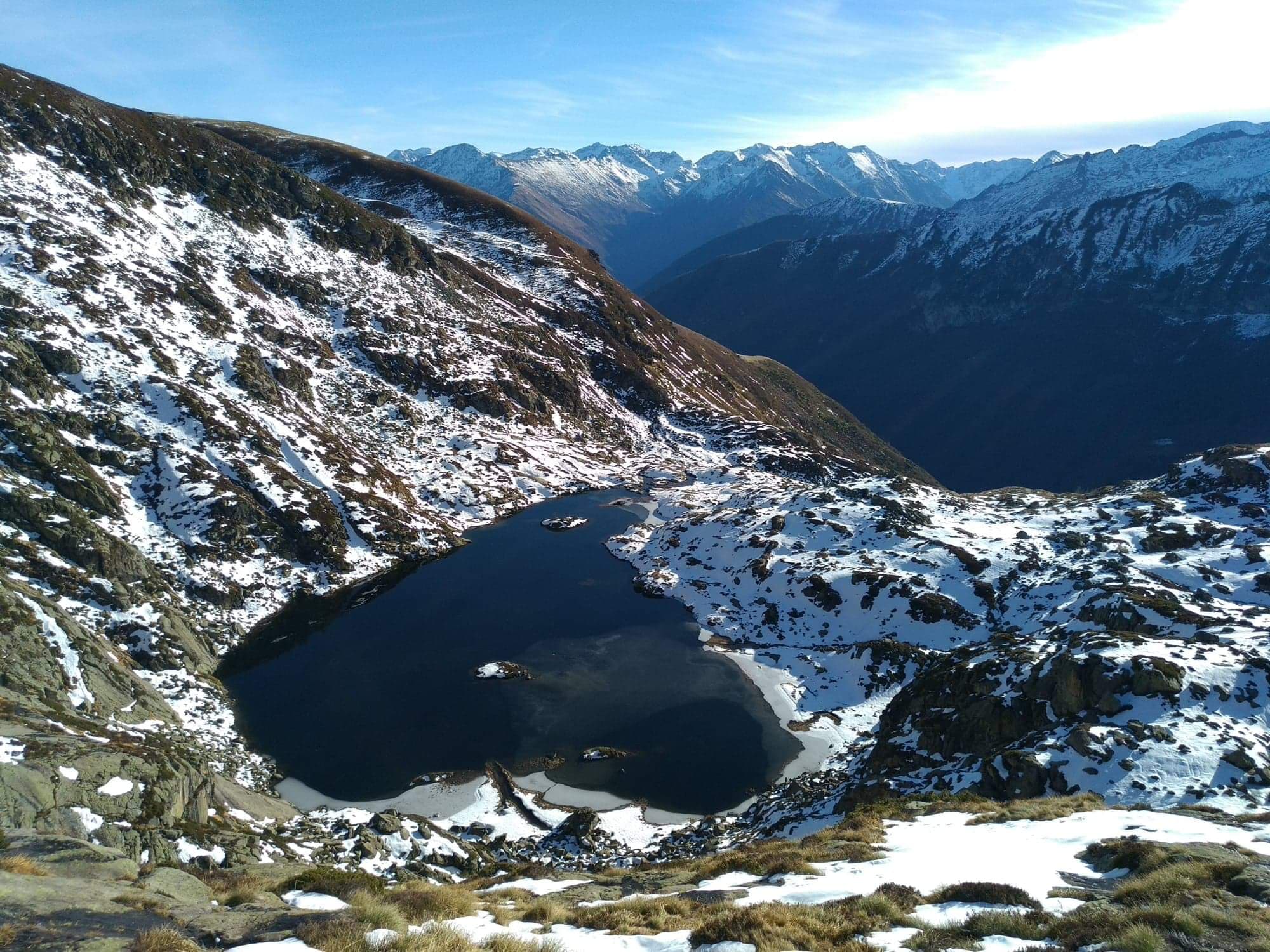 GC - etang d'arbu - pic des 3 seigneurs - décembre 2018