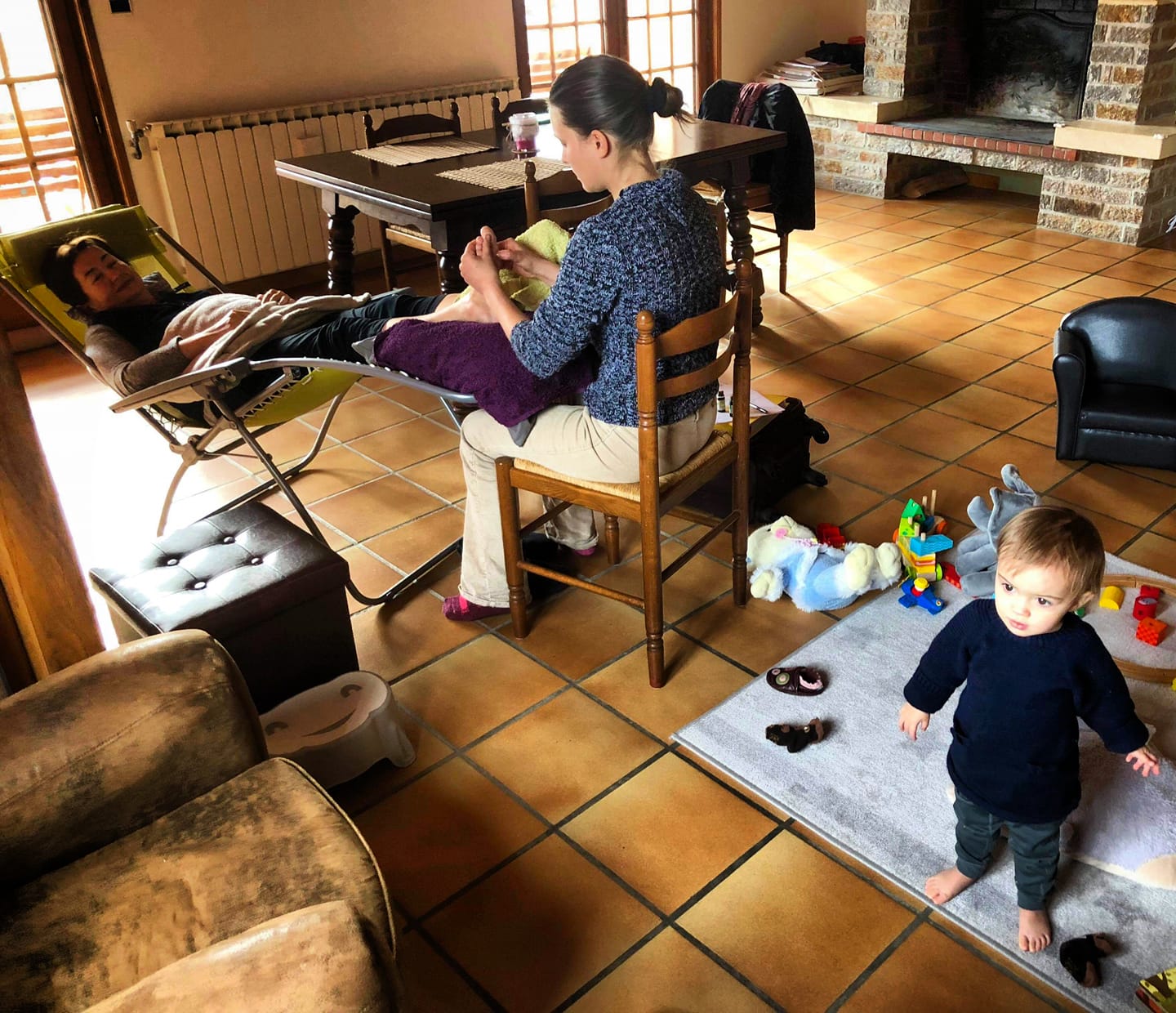 Vous préférez être entouré de vos proches pendant la séance? C'est possible aussi! C'est vous qui choisissez "votre" endroit de prédilection!