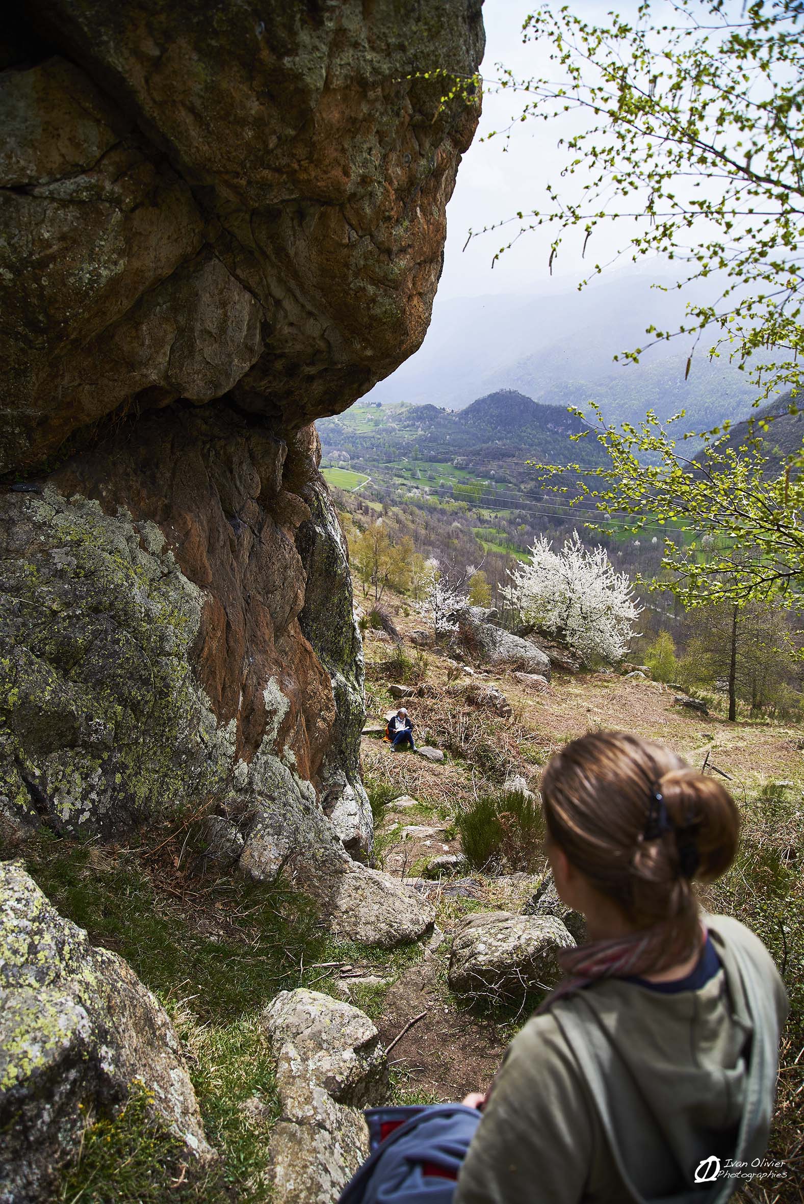 La vue depuis le secteur de gauche