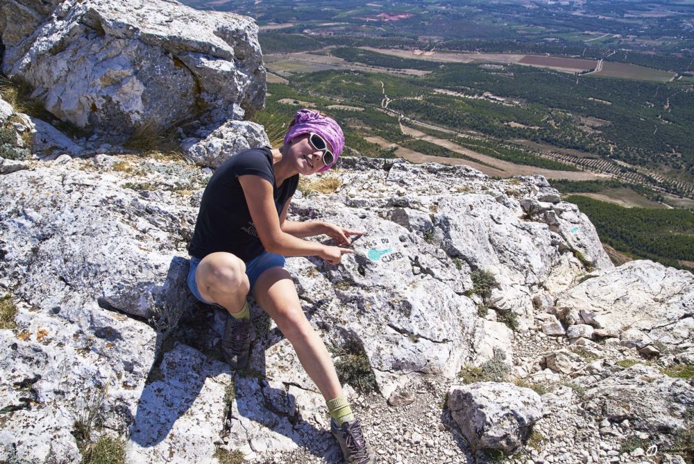 Arrivée sur les crêtes