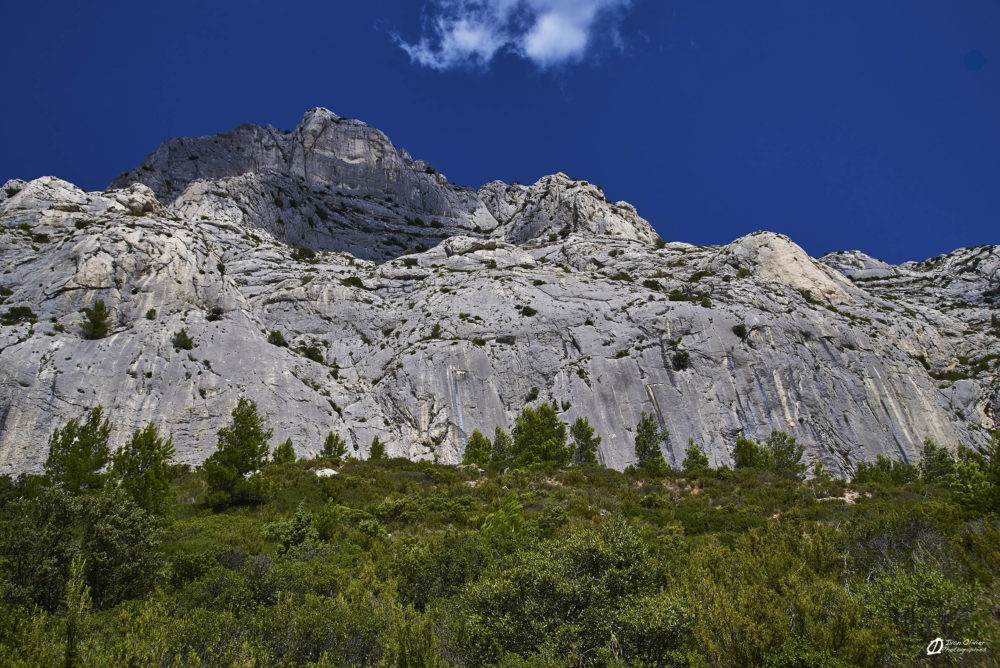 Vue d'ensemble depuis le parking des Deux Aiguilles