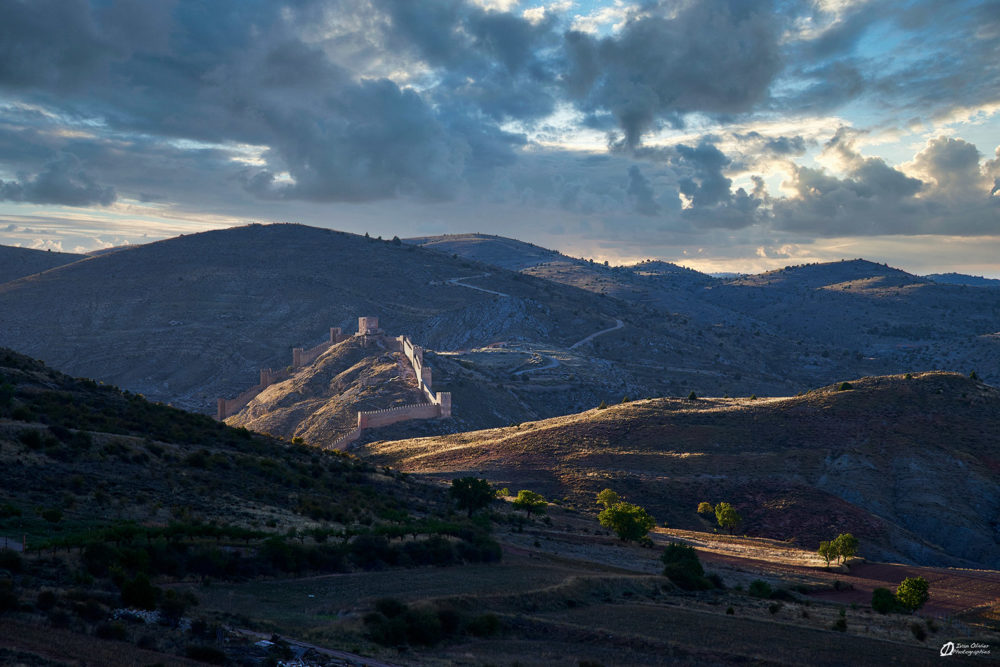 Les remparts au couché du soleil