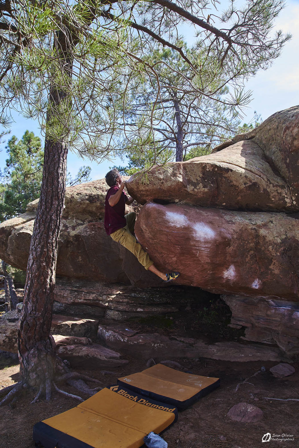 Ivan dans Palpant, 7b+ - secteur Cabrerizo