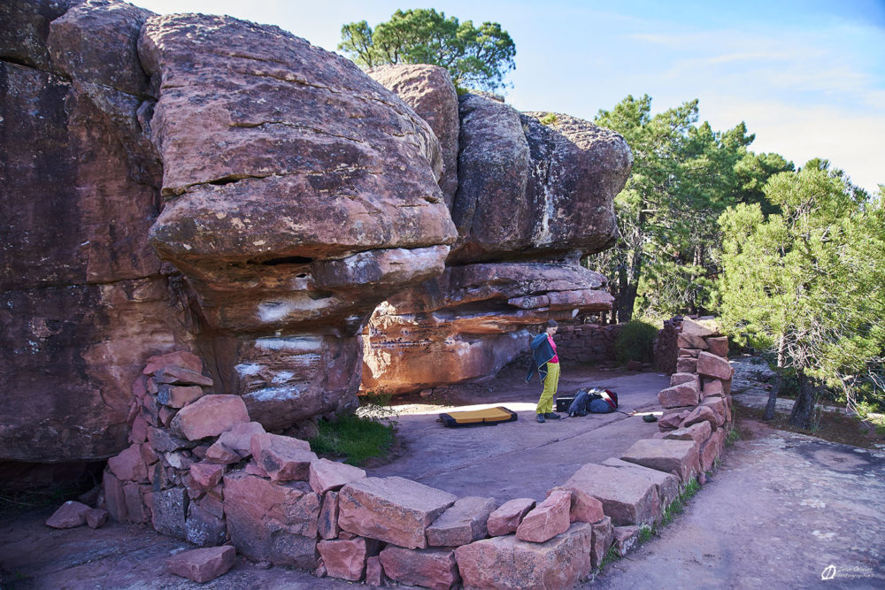 On passe à l'ombre au secteur Cabrerizo
