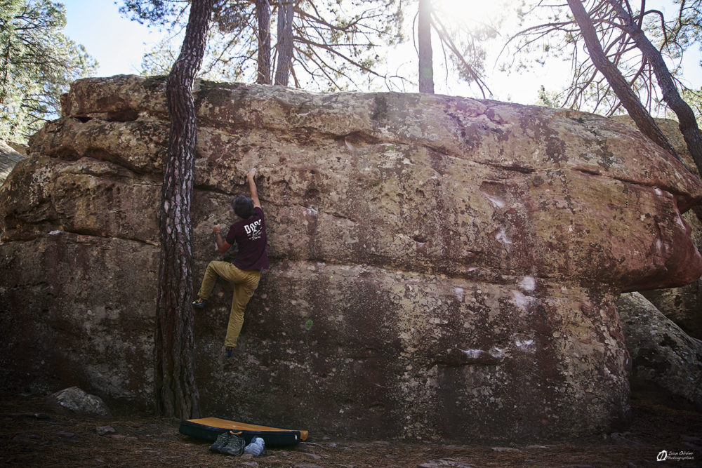 Ivan dans Tobogan de los enanos, 7a - secteur Arrastradero