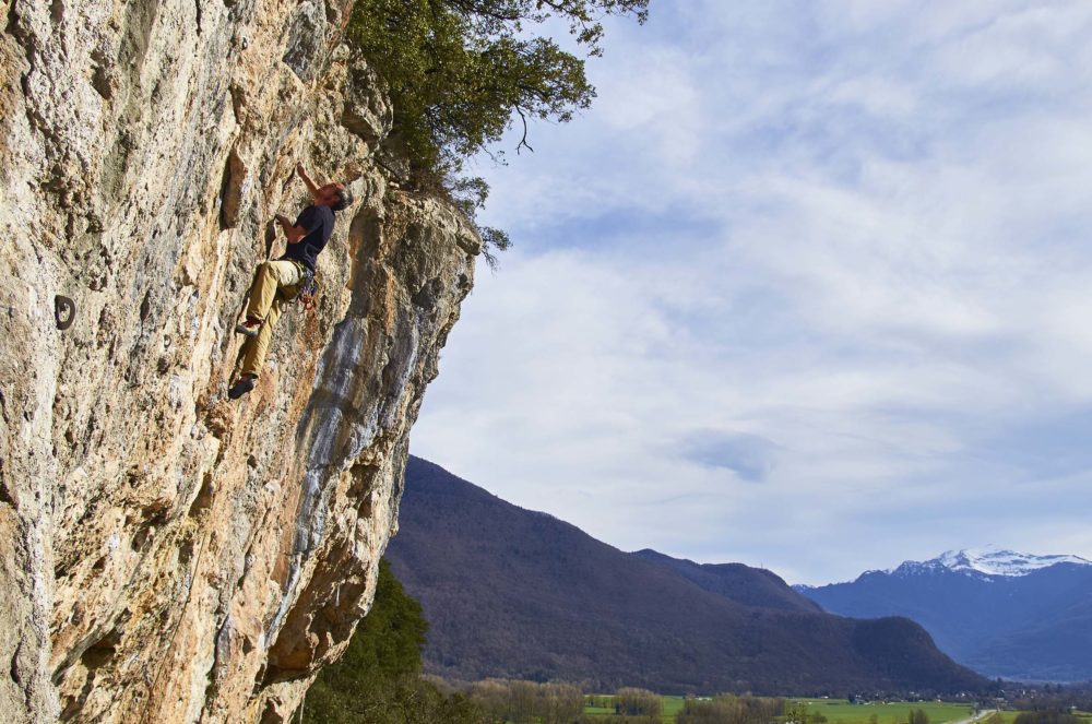 Ivan dans "Noémie", 7a+, février 2021