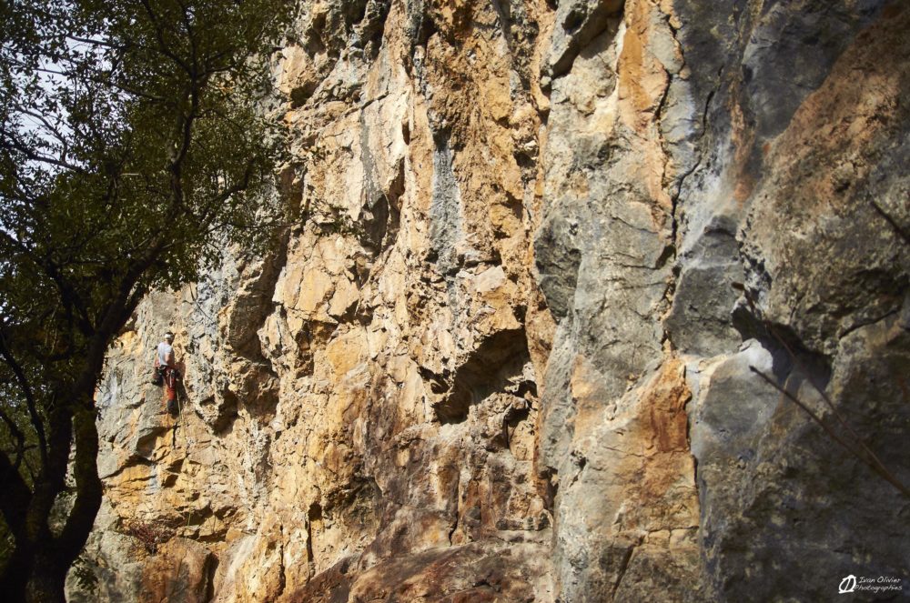 Josselin dans "Mine de rien", 6a+