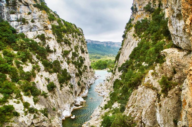 Les Gorges des Gouleurous depuis les secteur "A corps et à cris" - mai 2021