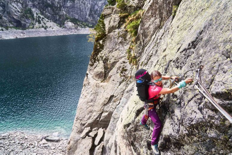 Via ferrata sous tension - mai 2023