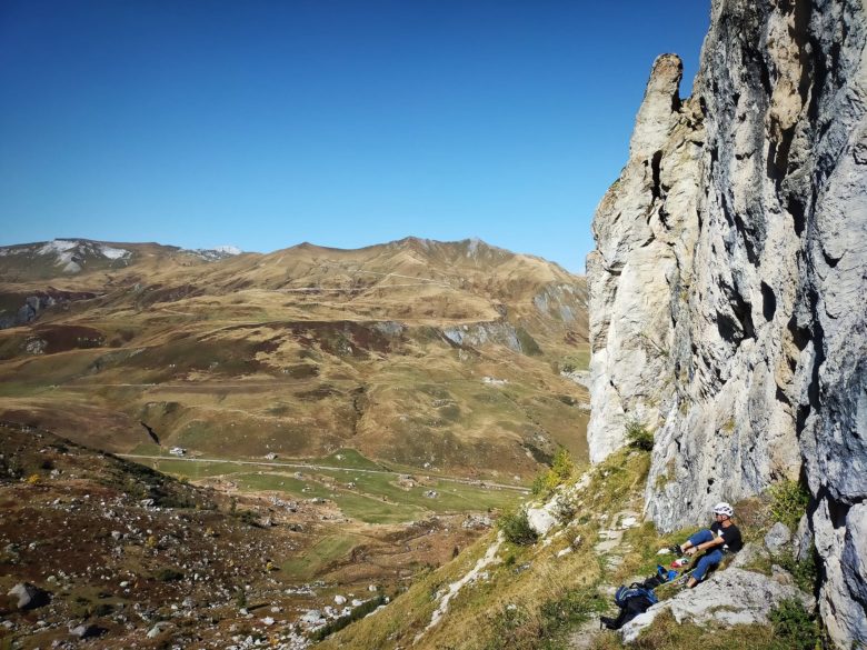 Au pied des voies avec vue sur la D902 - Octobre 2024